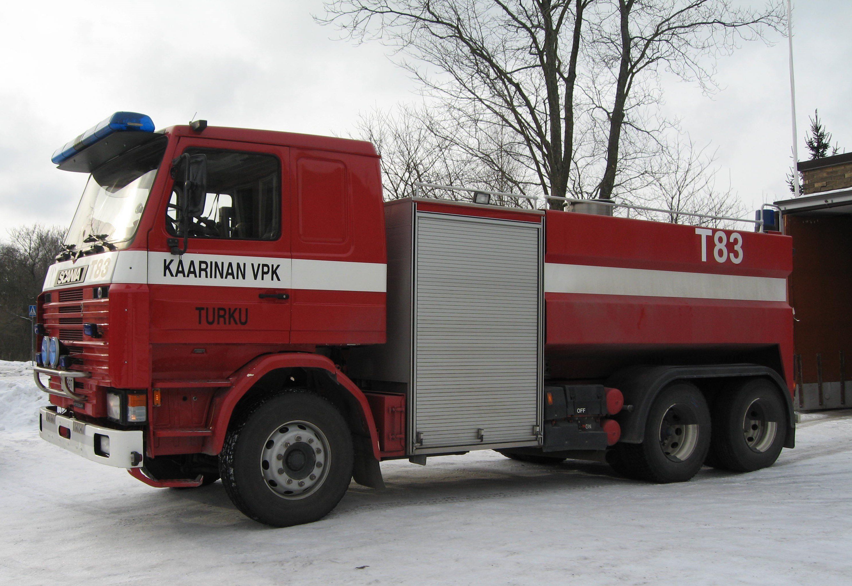 VPK:n ensimmäinen säiliöauto hankittiin vuonna 2000